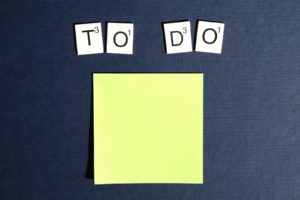 to do's and sticky notes